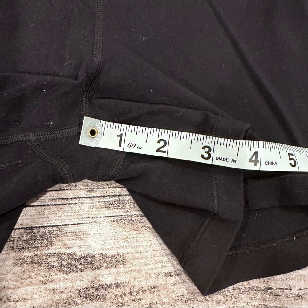 Athleta Girl Black Bike Shorts with Wide Waistband Size XXL - Picture 6 of 8